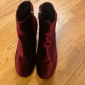 Vintage Velvet Boots